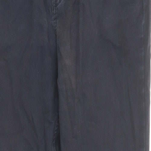 H&M Mens Blue Cotton Skinny Jeans Size 33 in Slim Zip