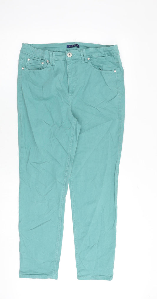 Bandolino Womens Blue Polyester Skinny Jeans Size 32 in Regular Zip