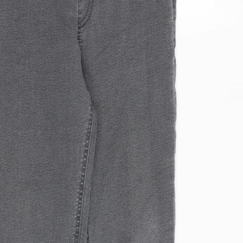 Marks and Spencer Womens Grey Cotton Jegging Jeans Size 6 Regular