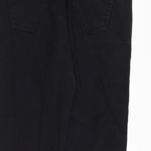 Bench Womens Black Cotton Skinny Jeans Size 29 in L30 in Regular Zip