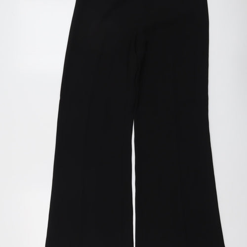 NEXT Womens Black Polyester Dress Pants Trousers Size 6 L29 in Regular Zip