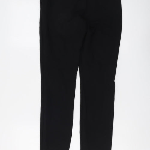Boden Womens Black Viscose Dress Pants Trousers Size 8 L26 in Regular Button
