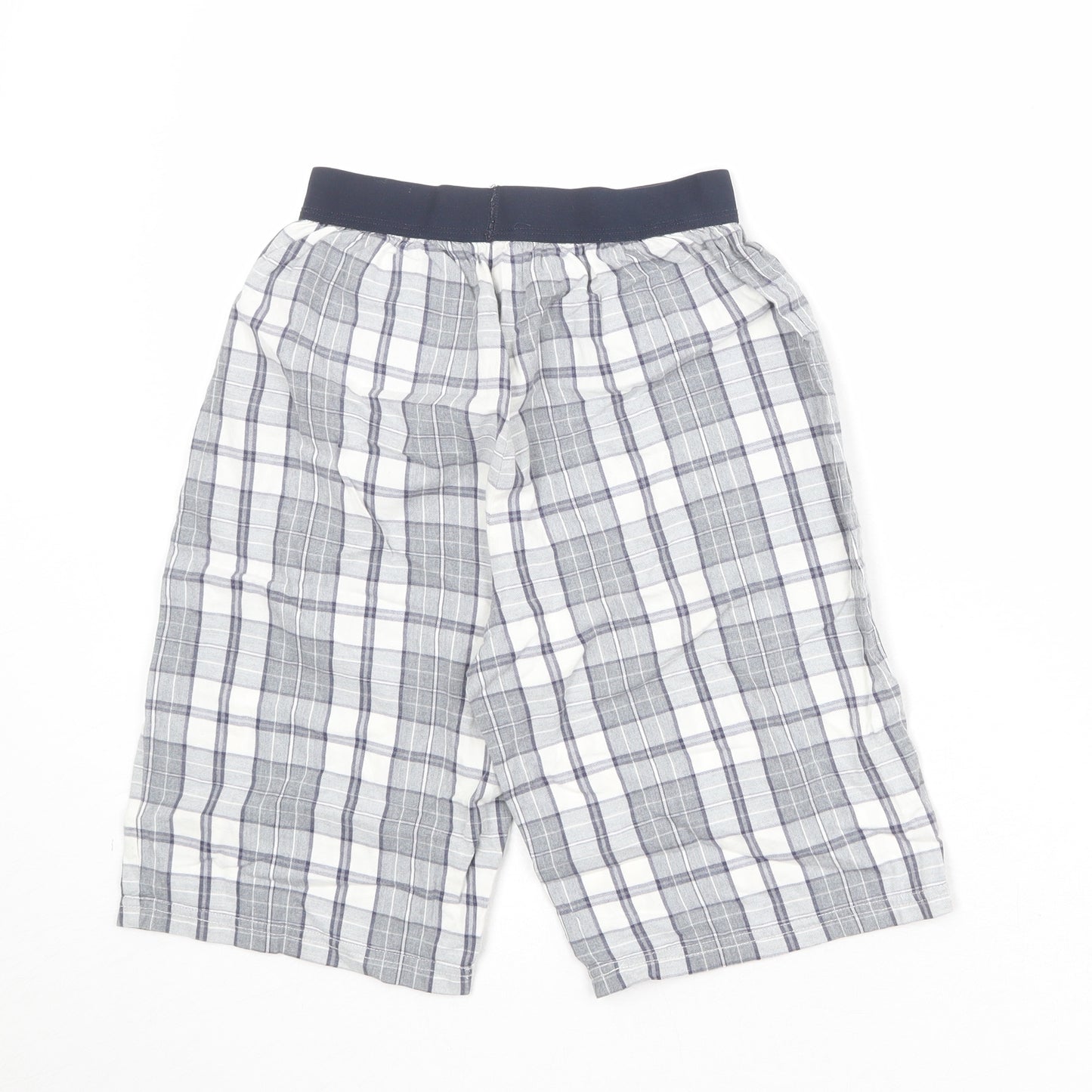 NEXT Boys Multicoloured Plaid 100% Cotton Bermuda Shorts Size 12 Years Regular