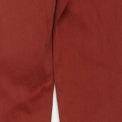 River Island Womens Red Cotton Skinny Jeans Size 8 Regular