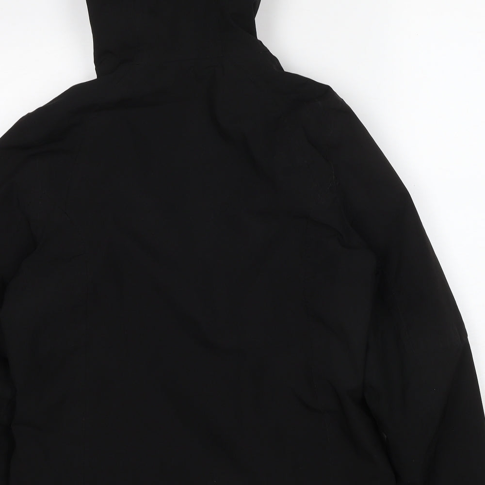 Regatta Womens Black Windbreaker Jacket Size 12 Zip