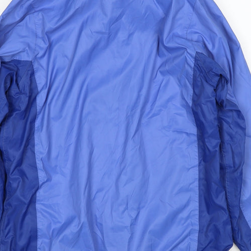 Regatta Womens Blue Windbreaker Jacket Size 12 Zip