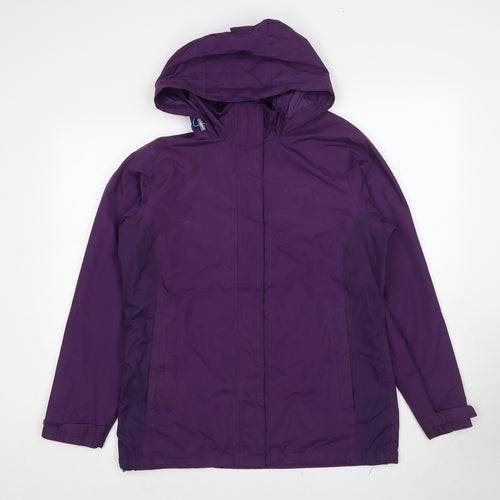 Regatta Womens Purple Windbreaker Jacket Size 14 Zip