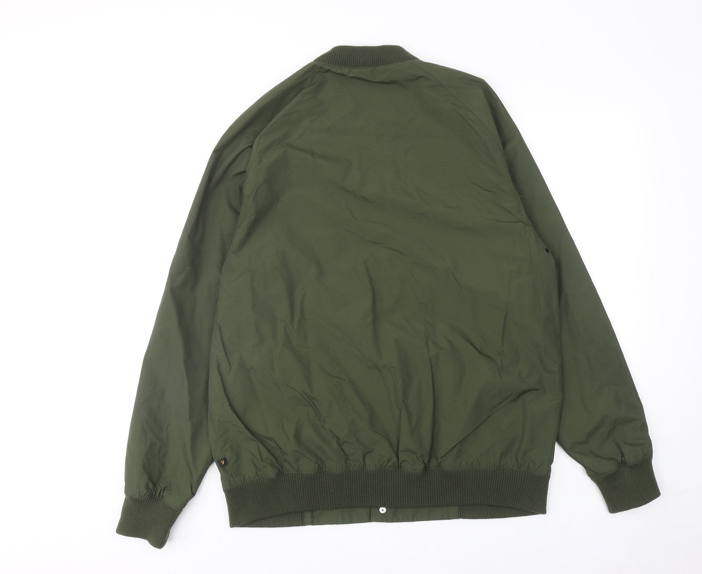Farah Mens Green Bomber Jacket Jacket Size XL Zip