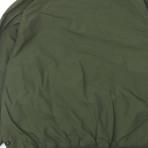 Farah Mens Green Bomber Jacket Jacket Size XL Zip