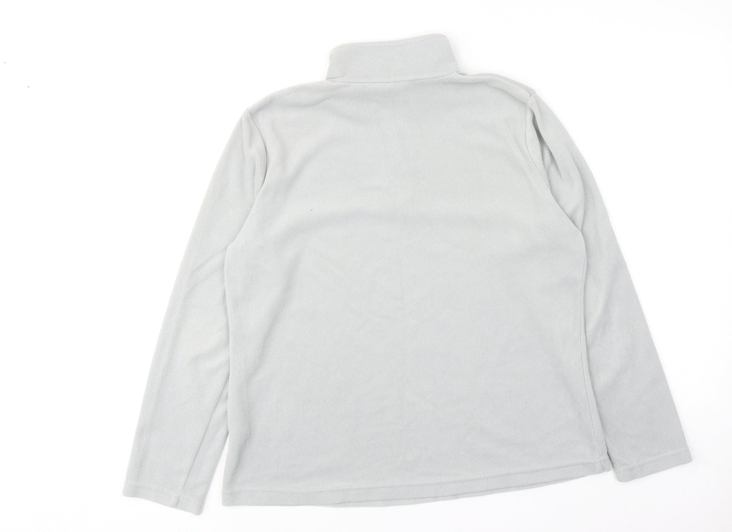 Regatta Womens Grey Polyester Pullover Sweatshirt Size 16 Zip