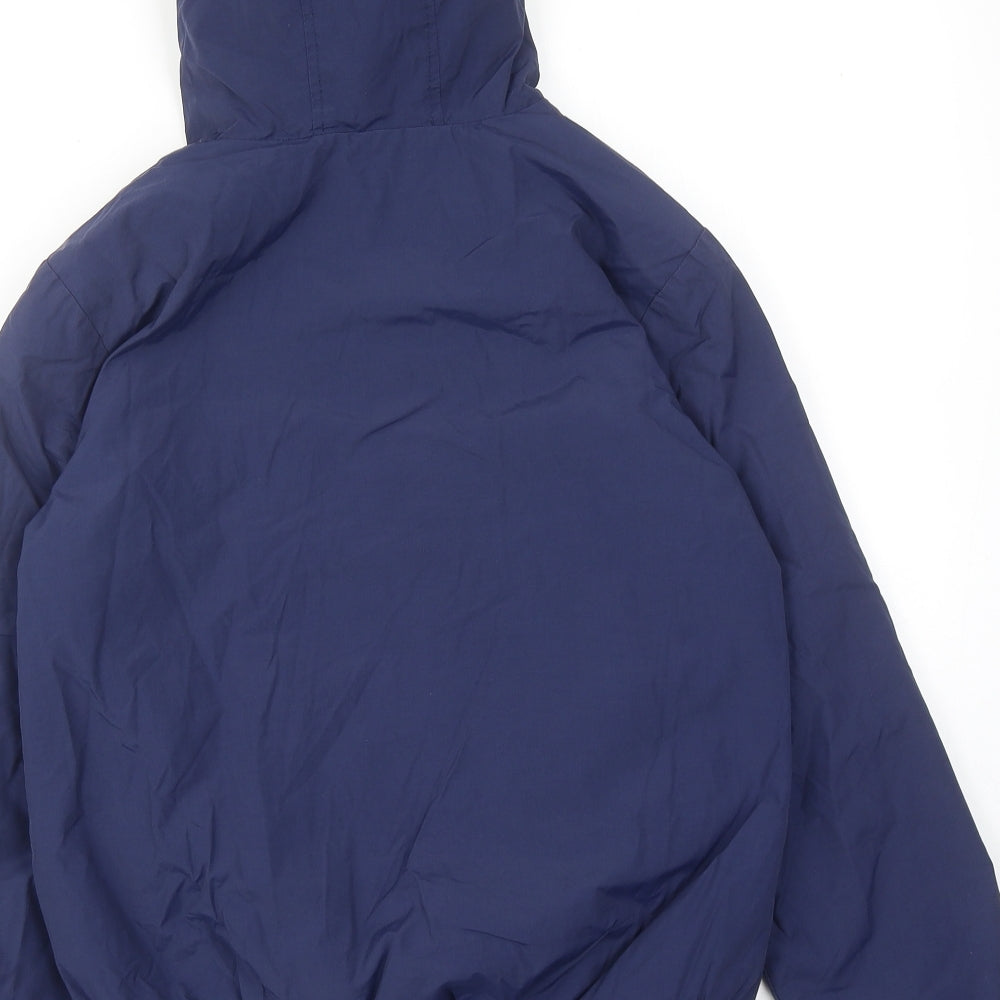 Lyle & Scott Boys Blue Windbreaker Jacket Size 12-13 Years Zip