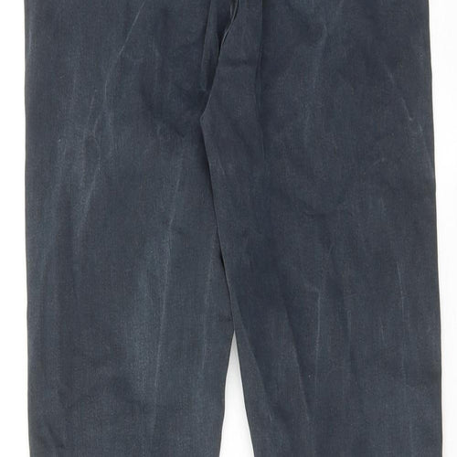 Topshop Womens Blue Cotton Skinny Jeans Size 30 in L32 in Regular Zip