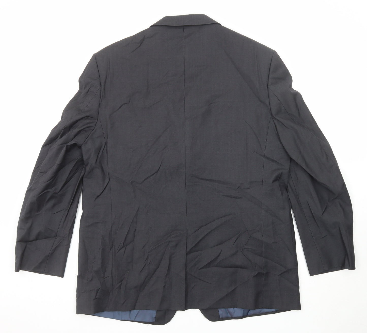 Marks and Spencer Mens Grey Wool Jacket Suit Jacket Size 46 Regular