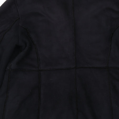 Bonmarché Womens Black Jacket Size M Button