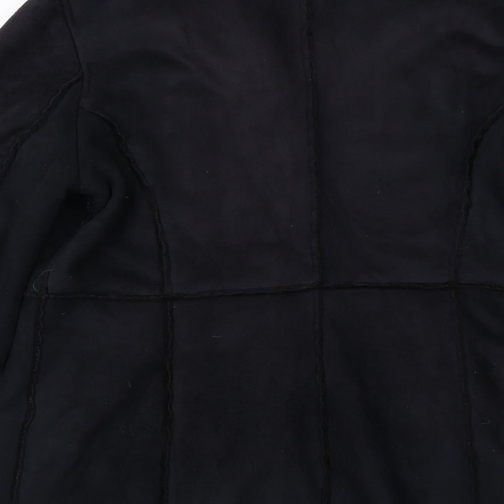 Bonmarché Womens Black Jacket Size M Button