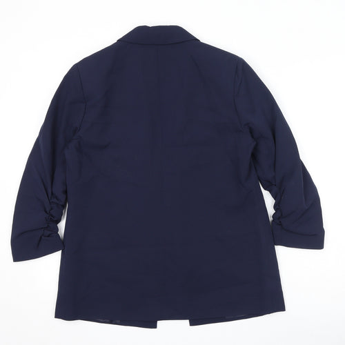 Principles Womens Blue Jacket Blazer Size 10