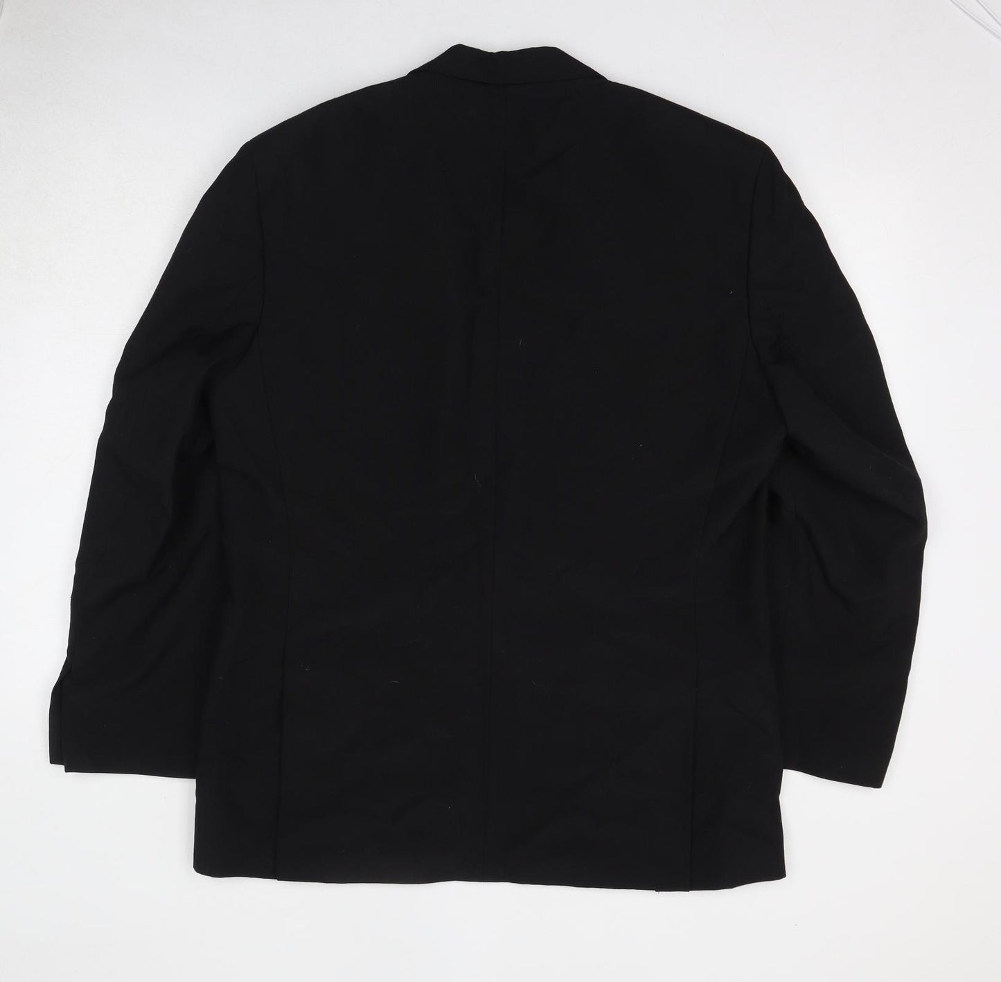 Burton Mens Black Polyester Jacket Suit Jacket Size 42 Regular