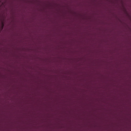 NEXT Boys Purple 100% Cotton Pullover T-Shirt Size 10 Years Crew Neck Pullover