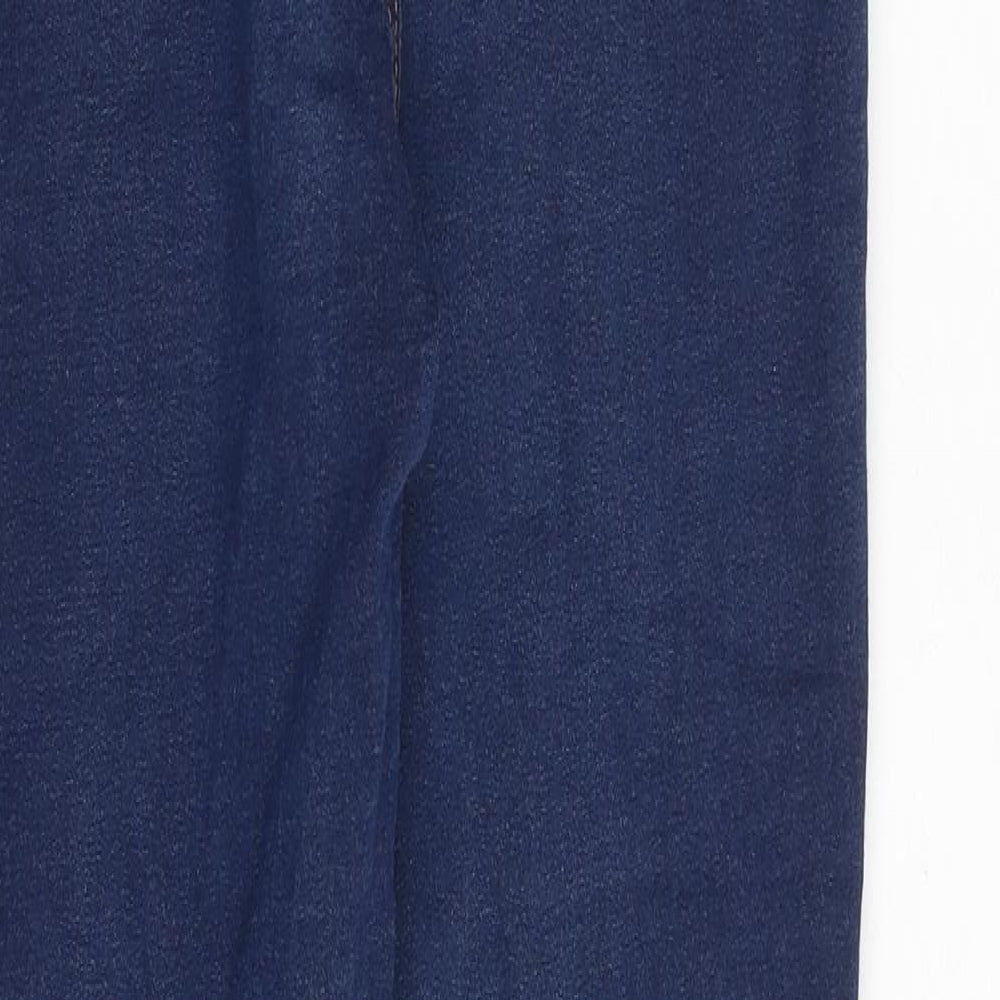 Marks and Spencer Womens Blue Cotton Jegging Jeans Size 10 Regular