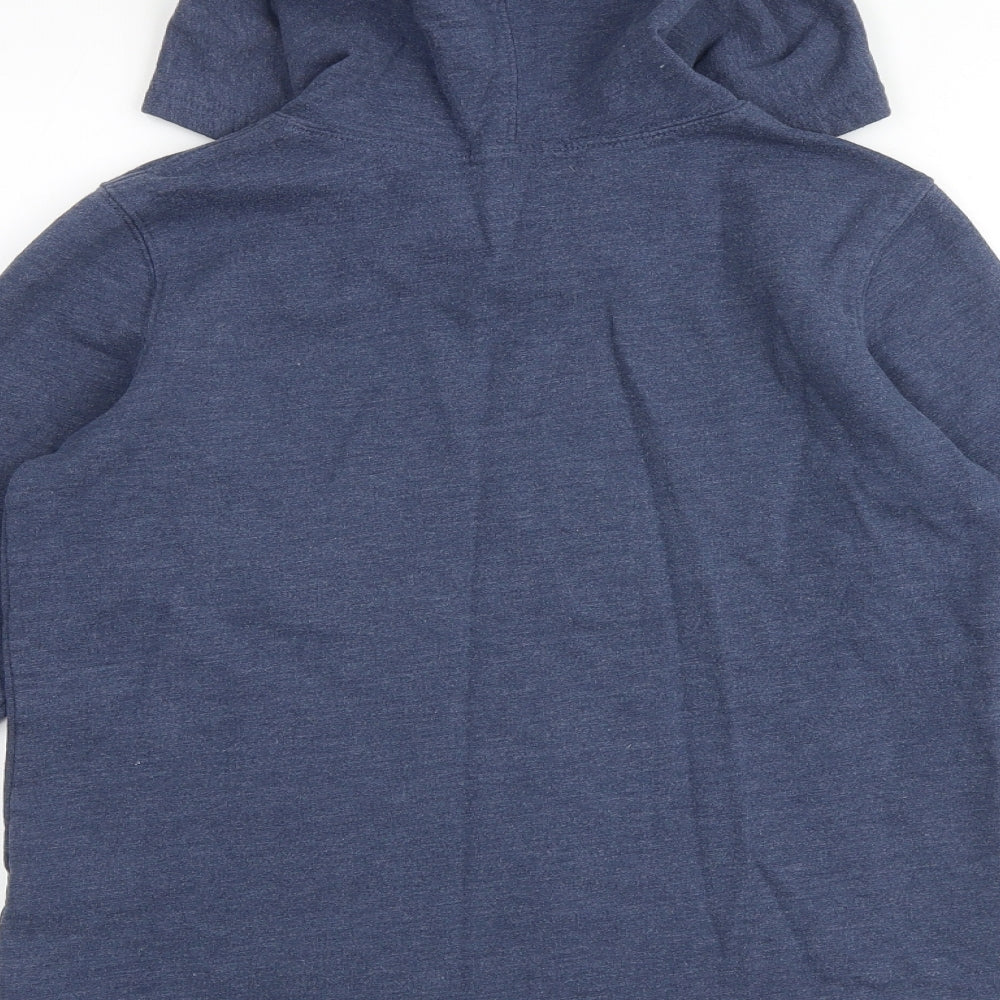 Gap Womens Blue Cotton Pullover Hoodie Size S Pullover