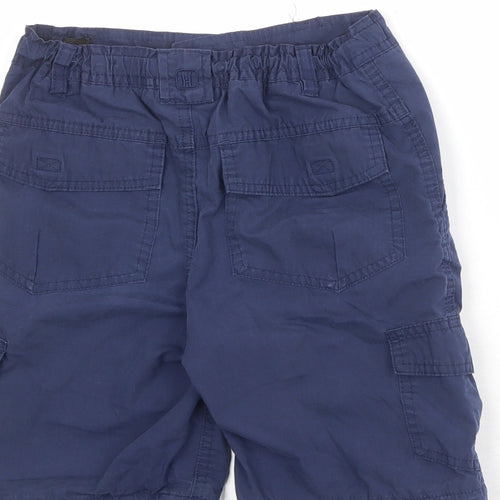 Hi Gear Boys Blue Polyester Cargo Shorts Size 9-10 Years Regular Zip