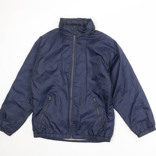 Peter Storm Boys Blue Jacket Size 13 Years Zip