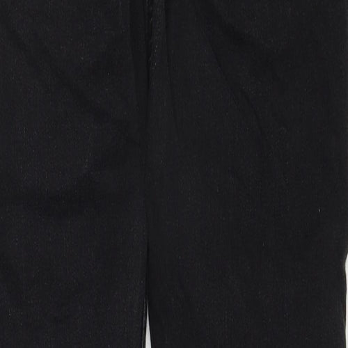Hollister Mens Black Cotton Straight Jeans Size 32 in L34 in Regular Zip
