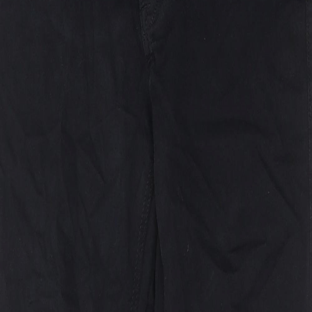 H&M Womens Black Cotton Jegging Jeans Size 12 Regular