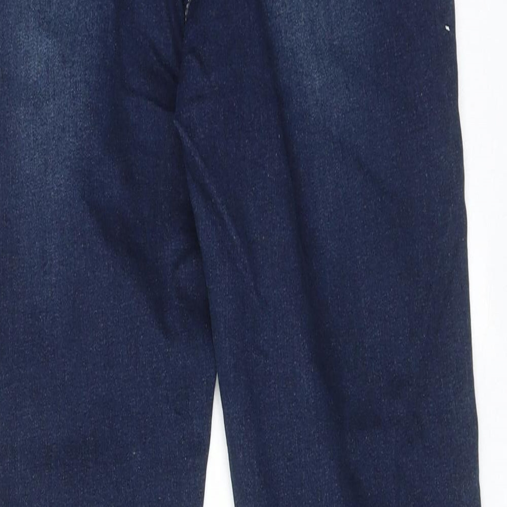 Denim Club Womens Blue Cotton Skinny Jeans Size 10 Regular Zip