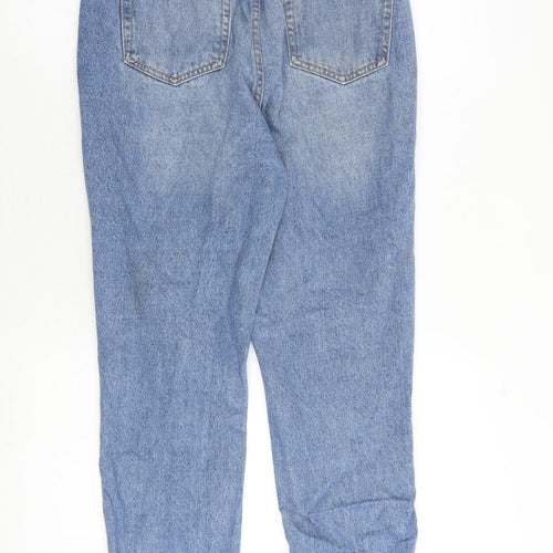 The Rockin Rev Womens Blue Cotton Skinny Jeans Size 10 Regular Zip