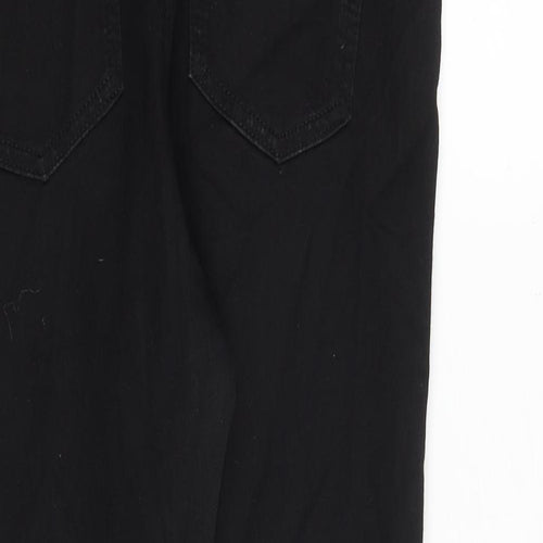 Marks and Spencer Womens Black Cotton Jegging Jeans Size 14 Regular