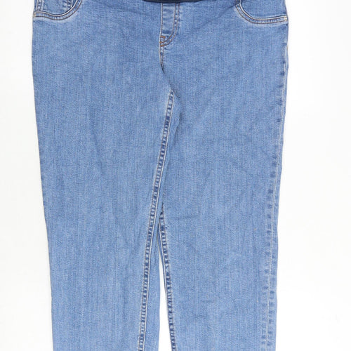 ASOS Womens Blue Cotton Skinny Jeans Size 12 Regular