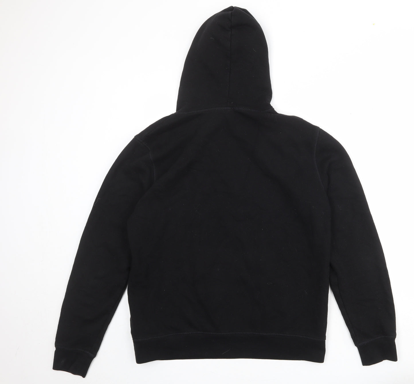 Divided by H&M Mens Black Cotton Pullover Hoodie Size M
