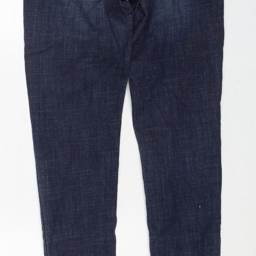 Gap Womens Blue Cotton Skinny Jeans Size 25 in Regular Zip