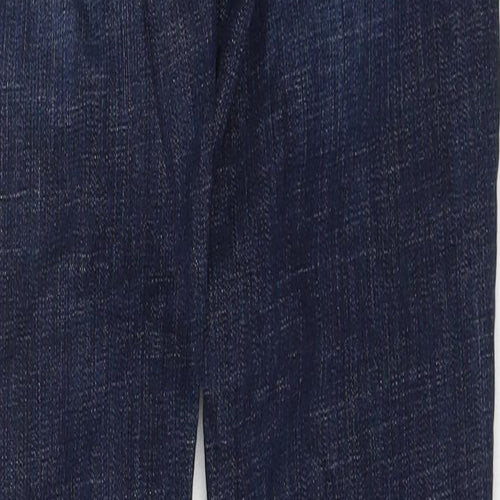 Gap Womens Blue Cotton Skinny Jeans Size 25 in Regular Zip