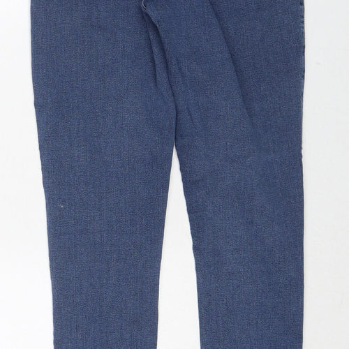 Topshop Womens Blue Cotton Jegging Jeans Size 30 in L32 in Regular Zip