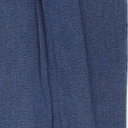 Topshop Womens Blue Cotton Jegging Jeans Size 30 in L32 in Regular Zip