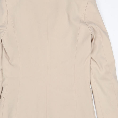 H&M Womens Ivory Jacket Blazer Size S