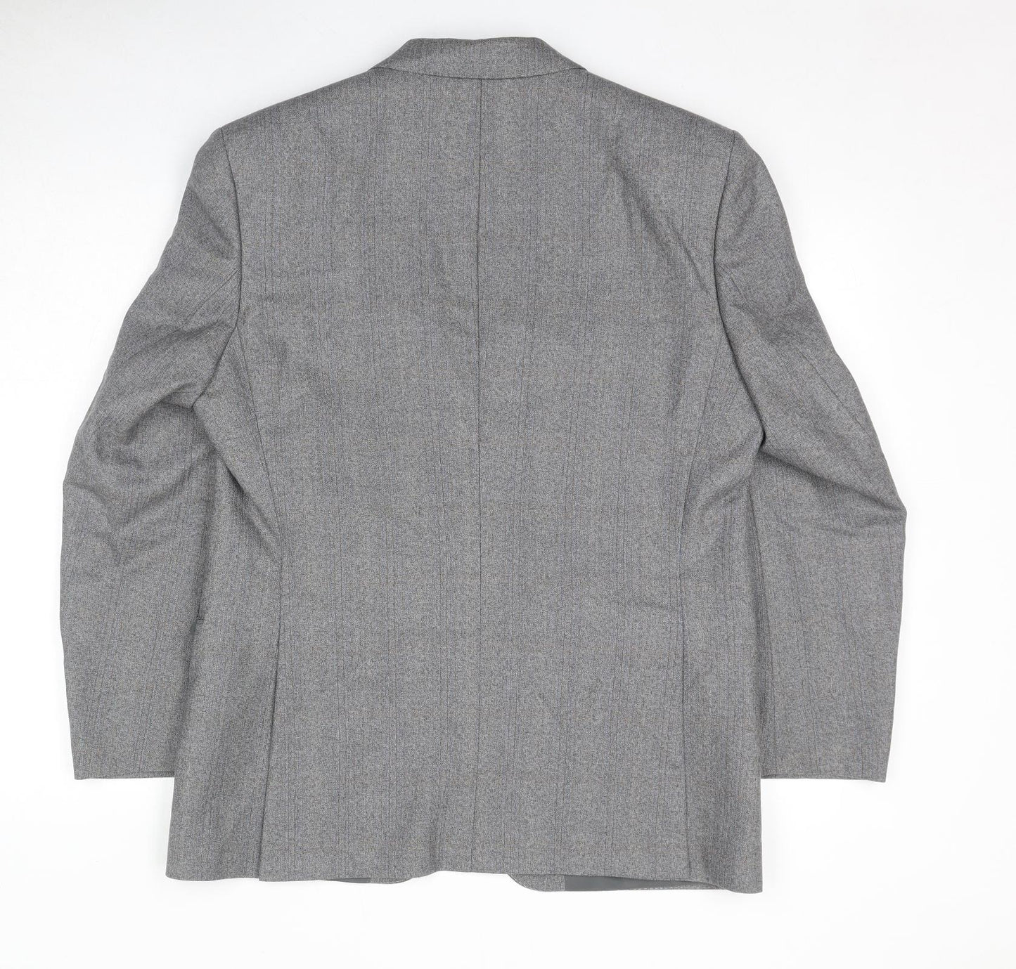 Centaur Mens Grey Wool Jacket Suit Jacket Size 40 Regular