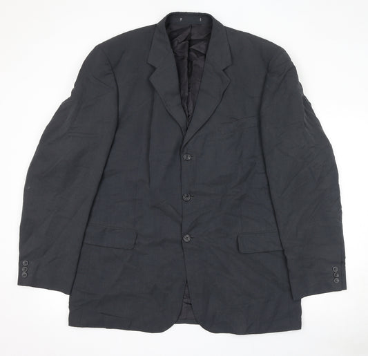 Principles Mens Grey Modal Jacket Suit Jacket Size 44 Regular