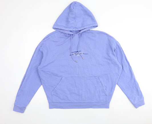 ASOS Mens Blue Cotton Pullover Hoodie Size S - Kyoto Japan