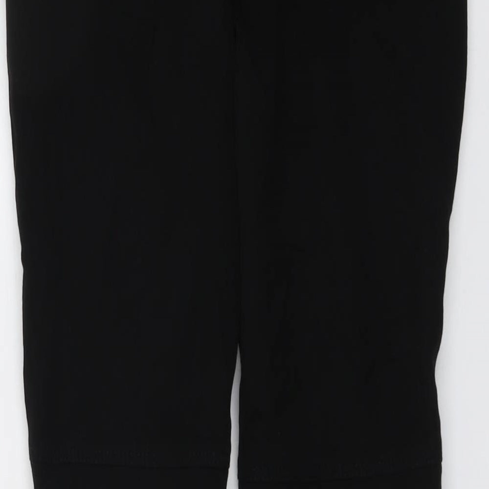 H&M Womens Black Cotton Skinny Jeans Size 6 L26 in Regular Button