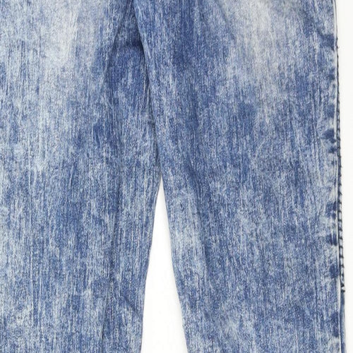 EMP Mens Blue Cotton Skinny Jeans Size 29 in L32 in Regular Zip