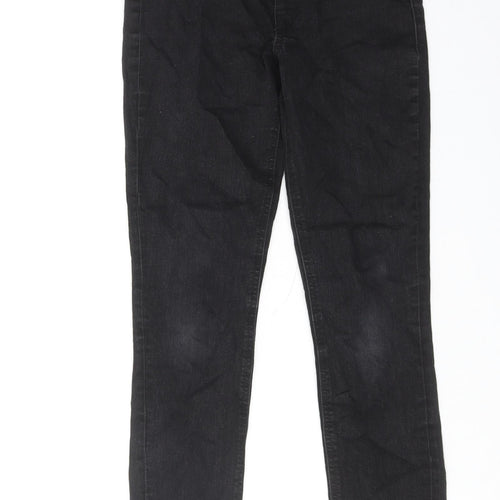 H&M Womens Black Cotton Skinny Jeans Size XS Regular