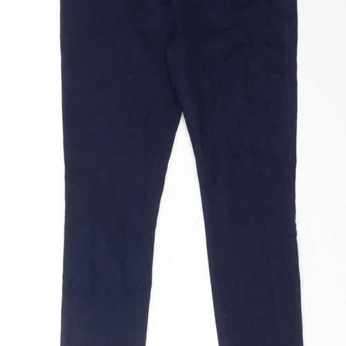 Indigo Womens Blue Cotton Skinny Jeans Size 12 Regular