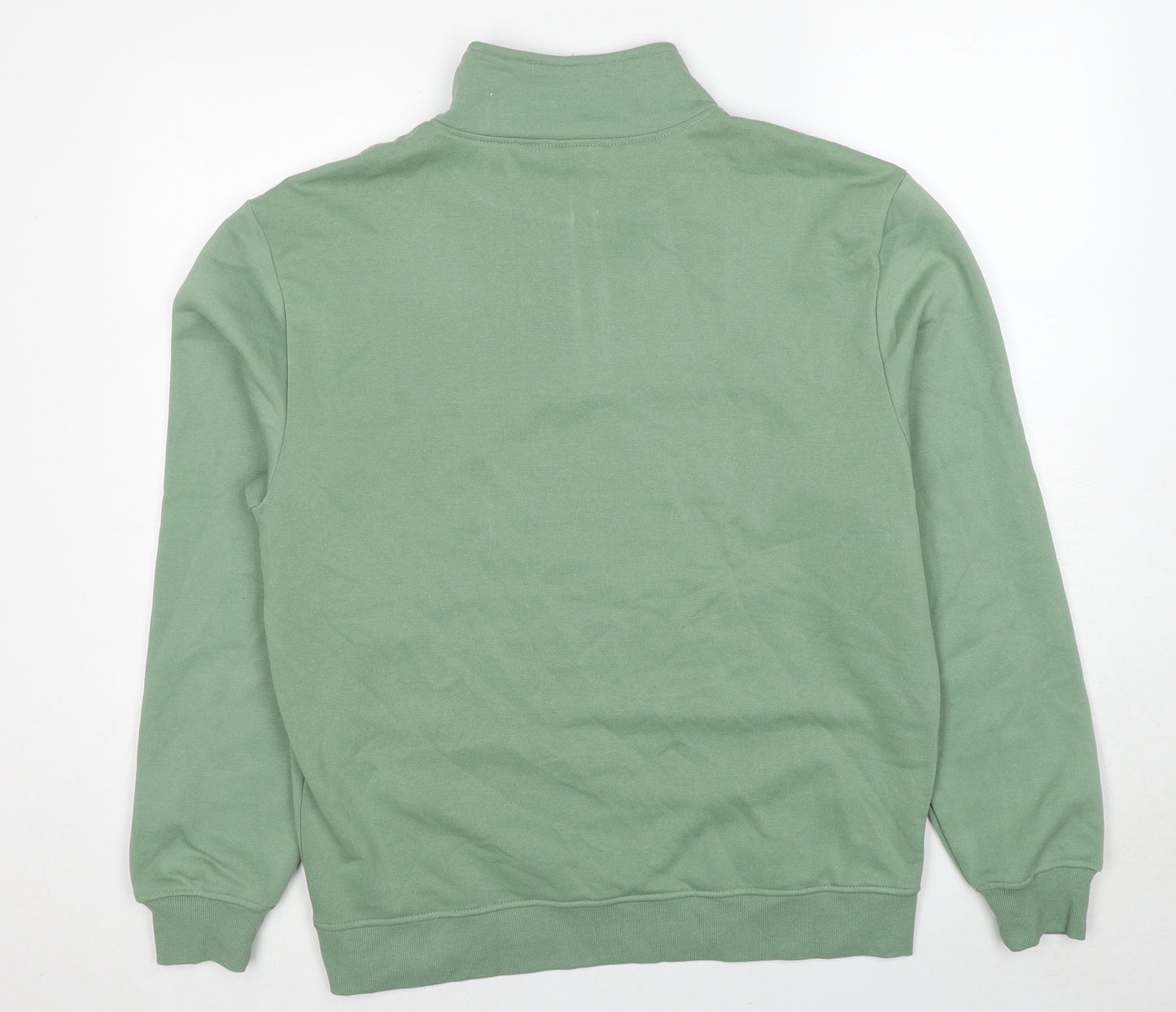 Livergy Mens Green Polyester Pullover Sweatshirt Size M