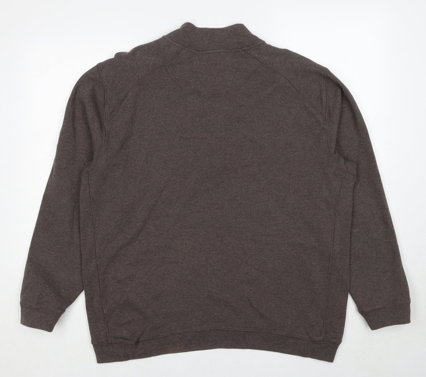 Kirkland Signature Mens Brown Cotton Pullover Sweatshirt Size XL