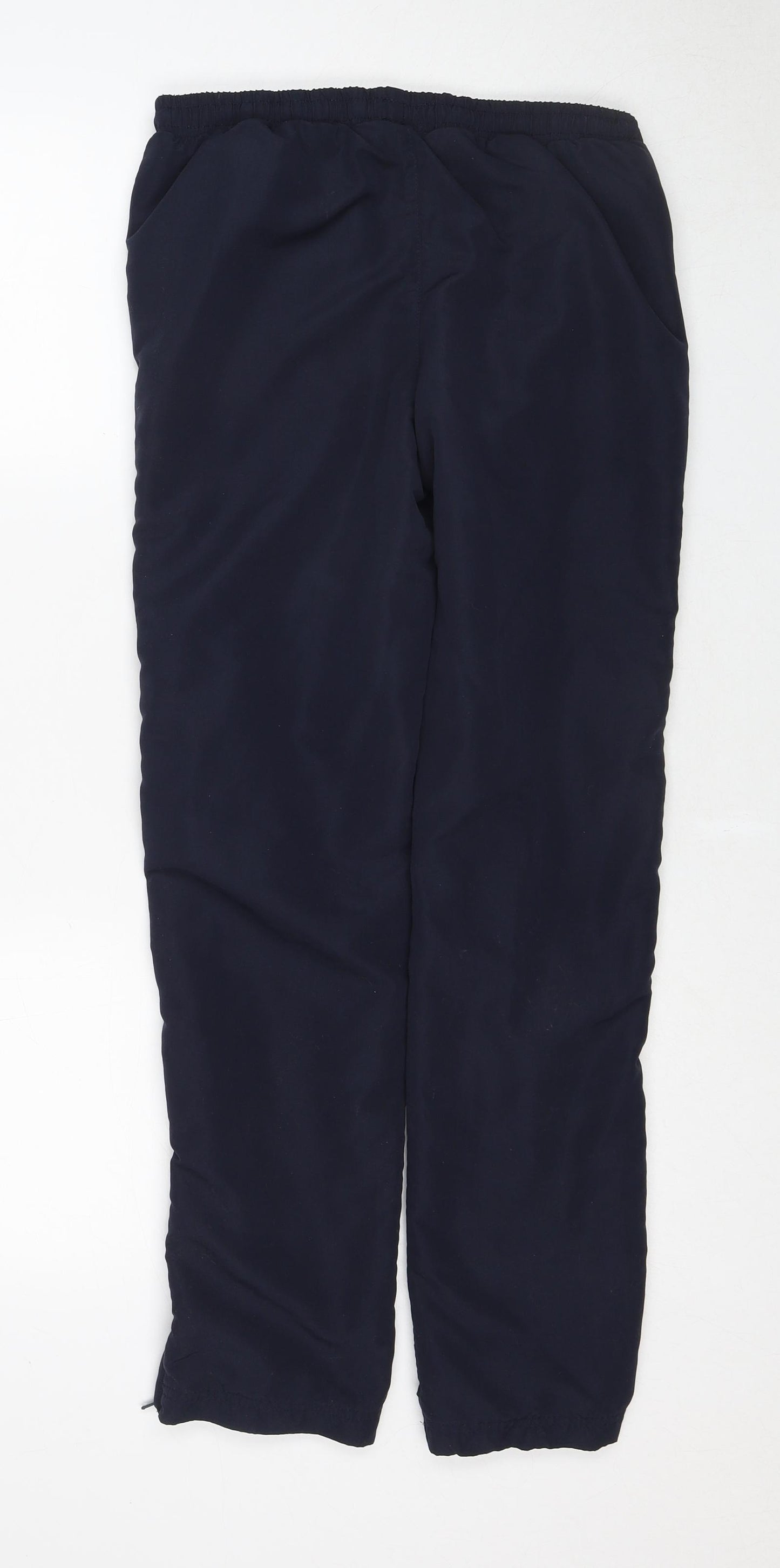 Slazenger Boys Blue Polyester Jogger Trousers Size 13 Years Regular Drawstring