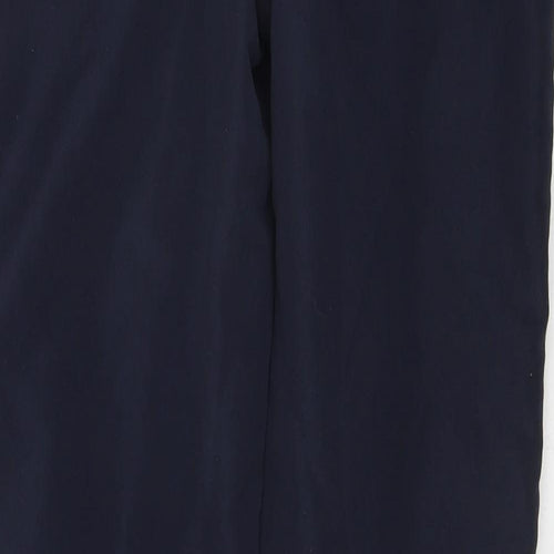 Slazenger Boys Blue Polyester Jogger Trousers Size 13 Years Regular Drawstring