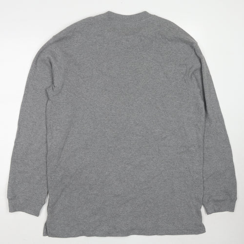 Gelert Mens Grey Cotton Pullover Sweatshirt Size XL